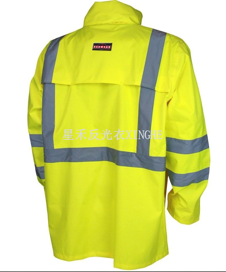 Hi Viz Light Weight Rain Jacket
