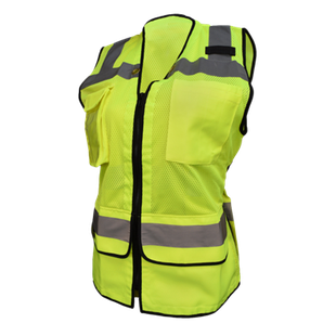 Gilet di sicurezza per geometra resistente da donna